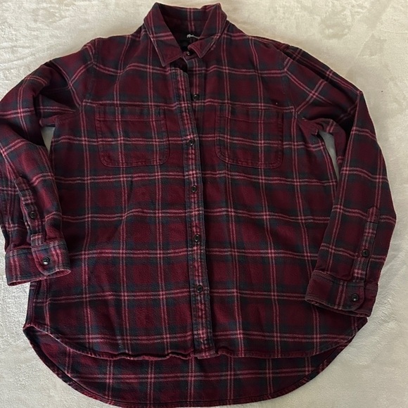Madewell Tops - Madewell Plaid Flannel Shirt